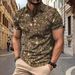 Summer New Men Brand Quality Oversize Short Sleeve Tshirt Mens Polo Collared Fashion Starry Sky Print Tshirts Camisetas Hombre_viptrois.com