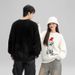 Pure Men's Winter Thickened Wm Knitted Sweater Slim Fit Long Sleeve Pullover Couple Outfit Loose Versatile Outerwe_viptrois.com