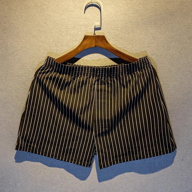 Pulse New European Men's Pure Cotton Boxer Large Size Underwear Home Casual Loose Breathable Shorts_viptrois.com