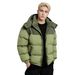 Men's Detachable Hood Winter Jacket – Windproof Padded Coat With Color Block Design (XS-XXL, Green/Khaki/Black/Blue)_viptrois.com