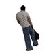 Men's Clothing Waffle Short Sleeved T Shirt Simple Bottoming Top Light Breathable Side Slit T Shirt_viptrois.com