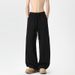 Men's Clothing High Street Baggy Cargo Pants - Retro Loose Fit Joggers With Straight Leg, Cotton Blend Casual Sweatpants For Streetwear & Urban Style_viptrois.com
