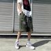 Men's Cargo Shorts Summer Casual Loose Fit Straight Leg Breathable Multi-Pocket Work Shorts Outdoor Sports_viptrois.com