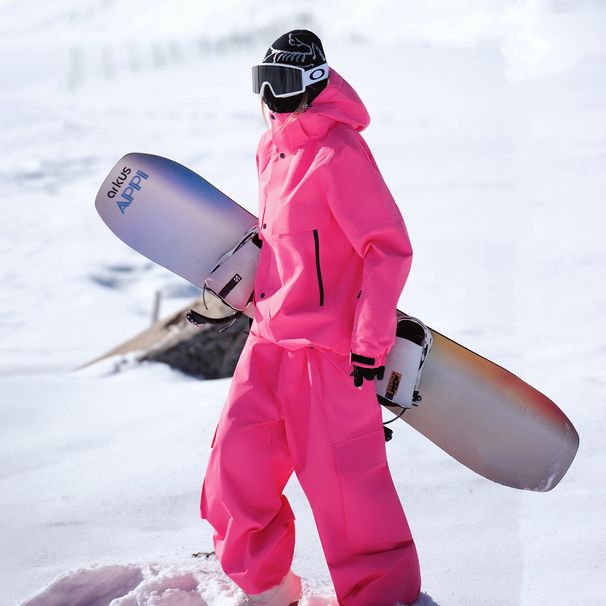 Pulse Women's Men's Winter Warm Snowboard Jacket Pants Ski Suit Set European And American Cross-Border New Style_viptrois.com