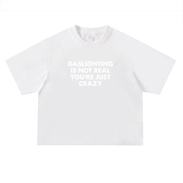 Heavyweight Fitness Short Sleeve Short T-Shirt Street Hip Hop Crew Neck Cotton Heavy 240g Boxy Fit_viptrois.com