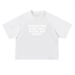Heavyweight Fitness Short Sleeve Short T-Shirt Street Hip Hop Crew Neck Cotton Heavy 240g Boxy Fit_viptrois.com