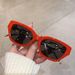 European And American Personalized Hip Hop Sunglasses Leg Chain Sunglasses Fashion Polygonal Small Frame Trendy Street Photography Sunglasses_viptrois.com