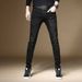 Loom High-End Light Men's Jeans 2025 New Embroidered Floral Stretch Slim Fit Casual Versatile Skinny Pants_viptrois.com