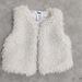kid's clothing Leopard-print fur vest for boys and girls White radish leather vest imitation fur vest_viptrois.com