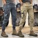 Men's Tactical Cargo Pants – Military-Inspired, Straight-Leg, Multi-Pocket (Black/Grey/Green/Khaki, M-5xl)_viptrois.com