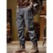 Men's Clothing Trade Trendy Men's Workwear Casual Pants 2025 New Style Parachute Pants High Waisted Wide Leg Sports Pants_viptrois.com