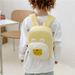 Korean Canvas Kids Backpack Kawaii Children's Handbags for Girl Kindergarten Boy Schoolbag Cartoon Bear Bunny Toddler Bag 2023_viptrois.com