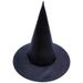Unisex Halloween hat black wizard hat makeup costume props magic witch hat_viptrois.com