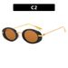 Small Frame Oval Instagram Influencers, Same Style High-end Fashion Show Sunglasses, Personality_viptrois.com