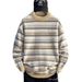 Men's Autumn And Winter Knitted Sweater Loose Casual Versatile Sweater Striped Thread Jacket_viptrois.com