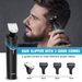 5 In 1 Cordless Electric Shaver Mens Beard Razor Dry & Wet Rechargeable Trimmer_viptrois.com