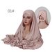 Pure Cotton & Modal Tube Hat & Long Scarf Set For Women - Soft Stretchy Headwear Combo Fashion Trends_viptrois.com