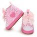 Mother & Kids Foreign Trade Baby Shoes 0-1 Years Old Pink Girl Bow Spring And Autumn Toddler Shoes_viptrois.com