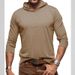 European American Popular Long Sleeve Spring And Autumn Foreign Trade Cross-Border Men's Casual Solid Color_viptrois.com