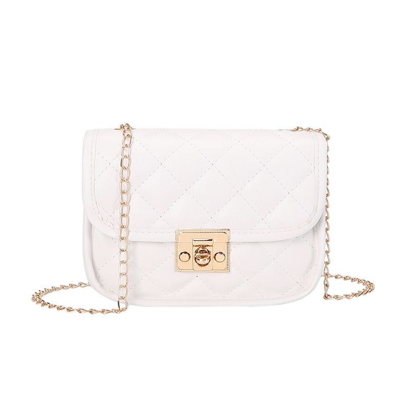 Women's Quilted Square Shoulder Bag - Stylish Women's Crossbody Purse For Casual & Fashion_viptrois.com