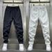 Men's Casual Pants Spring Autumn Solid Color Simple Versatile Jogger Lightweight Men's Bottoms_viptrois.com
