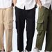 Men's Clothing Large Size Multi Pocket Overalls High Street Fashion Casual Pants Overalls Pants Spring Men's Loose Casual Overalls_viptrois.com