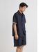 Men's Clothing Men's New Summer Casual Shirt Denim Shorts Two Piece Suit_viptrois.com