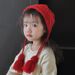 Girls' hats, warm and thickened in autumn and winter, cute tassels, woolen knitted hats, children's ear protection, windproof, men's fashion_viptrois.com