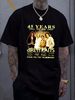 45 Years Dire Straits Signature Thank You For The Memories T Shirt Slightly Unisex Stretched Summer Casual Stylish Breathable Comfortable Fashion_viptrois.com