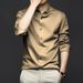 Spring And Autumn Style Men's Non-iron Long-sleeved Shirt, Comfortable And Breathable, Multi-color Optional, Non-pilling, High-grade Business Shirt_viptrois.com