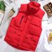Men's Clothing Men's & Women's Workwear Padded Vest With Multiple Pockets, Thickened Winter Fleece Lined Sleeveless Jacket For Outdoor & Commuting_viptrois.com