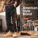 Men's Casual Jogger Pants Striped Design Elastic Cuffs Comfortable Workwear Trousers for Spring Autumn Multiple Colors Sizes_viptrois.com