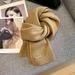 Autumn Winter New Trendy Scarf Wool Korean Fashion Warm Versatile Solid Color Knitted Style_viptrois.com