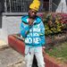 Men's Clothing Hiphop Hip Hop Style Foam Printing Hoodie Personality Street Design Loose Cardigan Top_viptrois.com