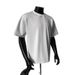 Men's Clothing Cotton Short Sleeved T Shirt For Men In Summer With Loose Three Dimensional Tailoring Fashionable Design Steel Label Round Neck Top_viptrois.com
