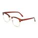 Men's Sunglasses 3016 Classic Sunglasses Retro Rice Nail Half Frame Sunglasses Trendy Fashion Color Film Reflective Glasses_viptrois.com