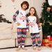 Christmas family set snowman flower fawn alphabet Christmas family set printed homewear sleep_viptrois.com