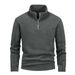 Men's Clothing Fleece Jacket Autumn And Winter Men’s Fleece Jacket – Winter Stand Collar Zip-Up Hoodie, Lightweight & Breathable For Casual Wear_viptrois.com