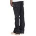 Designer Men's Jeans Men Long Stacked Flare Pants Fashion Stretch Trouser Patch Denim Pant_viptrois.com