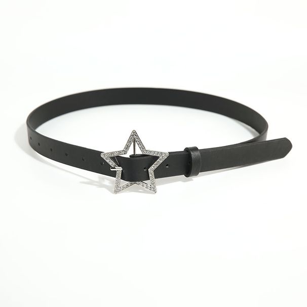 Millennial Dopamine Hot Girl Style Pink Y2K For Women With Jeans New Summer Trend Star Belt Design_viptrois.com