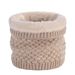 Women's Scarves Winter Solid Color Fleece Neck Sleeve Women's Riding Knitted Wool Sleeve Neck Thickened Scarf Warm Neck Windproof in Autumn and Winter_viptrois.com