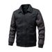 New Autumn And Winter Casual Patchwork Ethnic Style Long-sleeved Men's Jacket, Fashionable Men's Slim-fit Jacket_viptrois.com