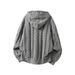 Autumn And Winter Men's New Lazy Style Casual Sweater Men's Jacket Hooded Cardigan Trendy Loose Large Size Sweater_viptrois.com
