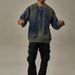 Gradient Striped Sweater, Thickened Loose Round Neck Knitted Sweater, Sweater Jacket_viptrois.com