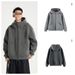 Autumn New American Style Heavyweight Light Luxury Simple Sweatshirt High-End Unisex Niche Casual Trendy Cool Jacket_viptrois.com