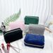 Makeup Tools & Accessories New Corduroy Cosmetic Bag Female Portable Large Capacity Fashion Stripes Soft Skin Friendly Cosmetic Wash Bag_viptrois.com