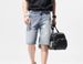 Men's Thin Light Blue Jeans Shorts High-End Jeans Men's Loose Straight Pants Men's Five-Point_viptrois.com