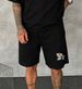 Men's Clothing Casual Sweater Two Piece Suit Cool Silk Knitted Polo Shirt Suit_viptrois.com