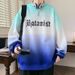 Gradient Sweatshirt Men's Loose Long Sleeved T-shirt Men And Women Teenagers Casual Clothes Trend_viptrois.com