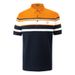 Men's Clothing King Paul New Contrast Color Polo Shirt Men's Summer Pure Cotton Casual Short Sleeved T Shirt Men's Lapel Half Sleeved Top_viptrois.com